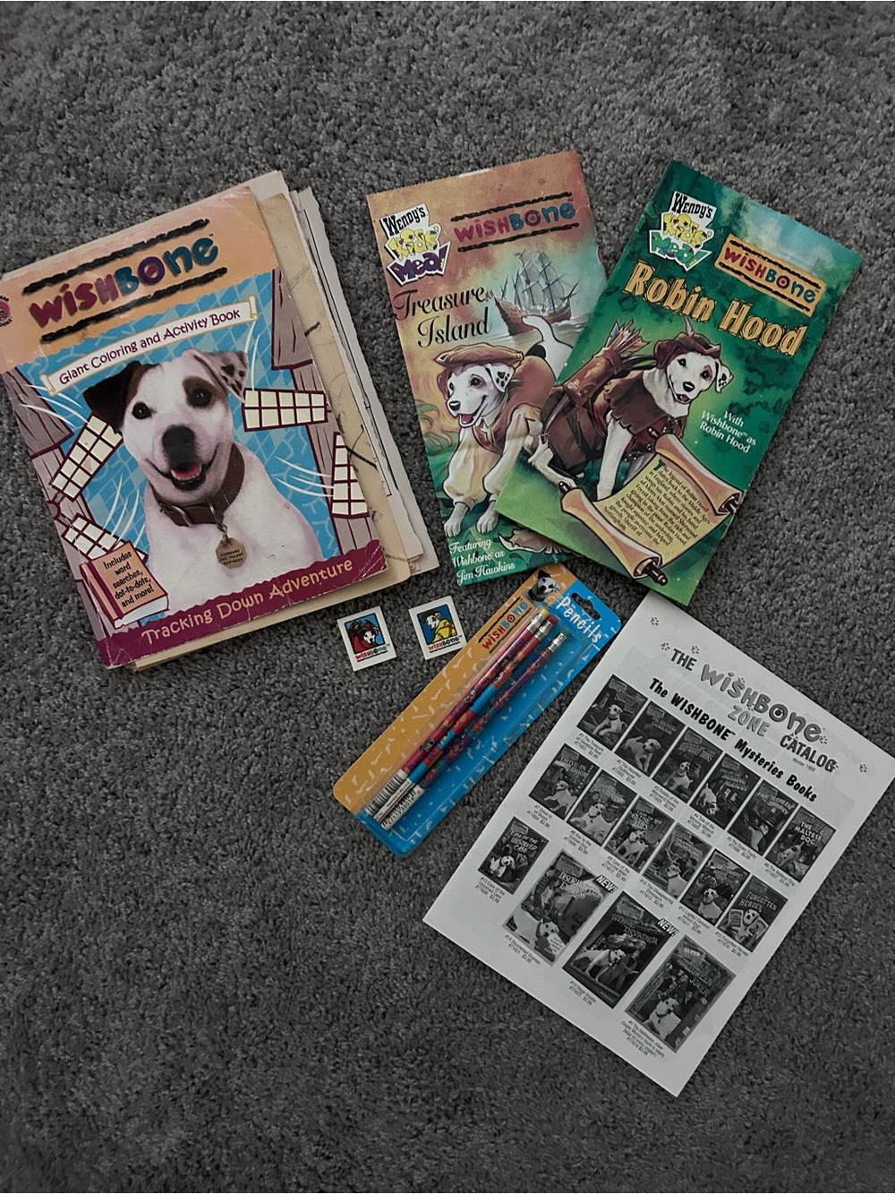 Vintage Wishbone Dog Lot